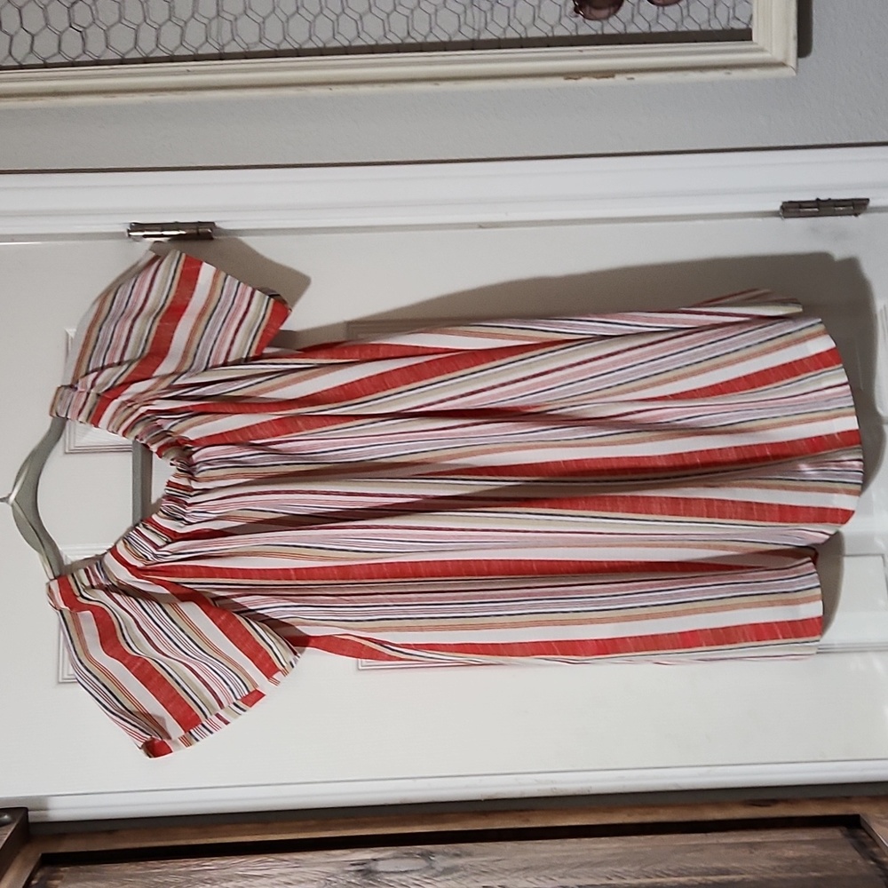 Off the shoulder shift dress